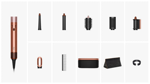 Dyson Airwrap id (droit et ondulé, soie ambrée)