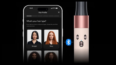 Dyson Airwrap id (droit et ondulé, soie ambrée)